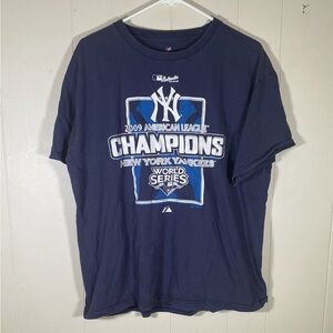 New York Yankees 2009 Champions T-Shirt men’s size large unisex’s